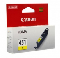 Картридж струменевий Canon CLI-451Y (Yellow) PIXMA MG5440/MG6340 6526B001