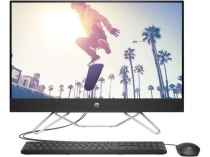 Комп'ютер персональний моноблок HP All-in-One 23.8" FHD IPS AG, AMD Ryzen5 5500U, 8GB, F512GB, UMA, кл+м, DOS, чорний 689Z7EA