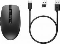 Миша HP 710 Rechargeable Silent, USB-A/WL/BT, чорний 6E6F2AA