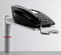 Тримач для телефону Novus PhoneMaster, на струбцині, сірий 7500320