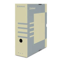 Бокс для архивации документов, 100мм, коричн. Donau 7661301PL-02