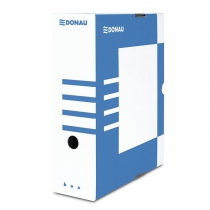 Бокс для архівації документів, 100мм, синій Donau 7661301PL-10