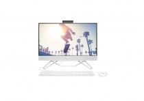 Комп'ютер персональний моноблок HP All-in-One 23.8" FHD VA AG, Intel i5-1235U, 8GB, F256GB, UMA, WiFi, кл+м, DOS, білий 7B7Z2EA