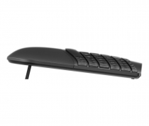 Клавіатура мембранна HP 960 BLK Ergonomic split-zone, 112key, BT, EN/UK, чорний 7E755AA