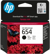 Картридж із друкуючою головкою струменевий HP No.654 DJ IA 2976/4376/6575 Black 7FP39UE