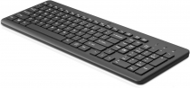 Клавиатура мембранная HP 220, 104key, WL, EN/UK, чёрный 805T2AA