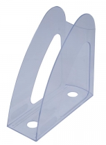 Лоток пластиковий для паперу вертикальний "Радуга", JOBMAX, прозорий Арніка 80612