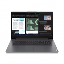 Ноутбук Lenovo V17-G4 17.3" FHD IPS AG, Intel i3-1315U, 16GB, F512GB, UMA, Win11P, серый 83A2001YRA