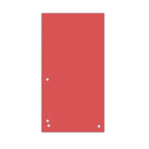 Индекс-разделитель 10, 5х23см (100шт.), картон, красный Donau 8620100-04PL
