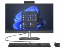 Комп&#39;ютер персональний моноблок HP 240-G10 23.8" FHD IPS AG, Intel i3-N300, 8GB, F512GB, UMA, WiFi, кл+м, 3р, Win11P, чорний 885A8EA