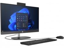 Комп&#39;ютер персональний моноблок HP 240-G10 23.8" FHD IPS AG, Intel i3-N300, 8GB, F512GB, UMA, WiFi, кл+м, 3р, Win11P, чорний 885A8EA