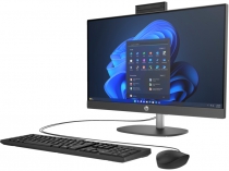 Комп&#39;ютер персональний моноблок HP 240-G10 23.8" FHD IPS AG, Intel i3-N300, 8GB, F512GB, UMA, WiFi, кл+м, 3р, Win11P, чорний 885A8EA