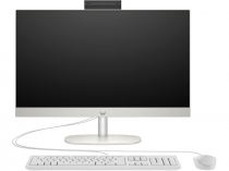 Комп'ютер персональний моноблок HP 240-G10 23.8" FHD IPS AG, Intel i5-1335U, 8GB, F512GB, UMA, WiFi, кл+м, 3р, Win11P, білий 885B0EA