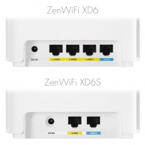 Маршрутизатор ASUS ZenWiFi XD6S 2PK 1xGE LAN 1xGE WAN MU-MIMO OFDMA MESH 90IG06F0-MO3B40