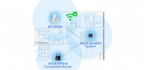 Повторитель Wi-Fi сигнала ASUS RP-AX58 90IG07C0-MO0C10