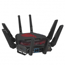 Маршрутизатор ASUS GT-BE19000 BE-19000 1x10GE LAN, 3x2.5GE LAN, 1x10GE WAN/LAN, 1x2.5GE WAN/LAN, 1xUSB3.2, 1xUSB2.0, MESH 90IG0850-MO9A0V