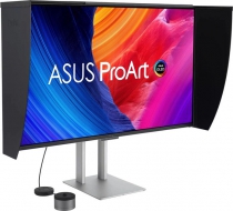 Монітор Asus 31.5" ProArt OLED PA32UCDMR-K HDMI, DP, USB-C, 2xThunderbolt, USB, MM, QD-OLED, 3840x2160, 240Hz, 0.1ms, DCI-P3 99%, Pivot, HDR400 90LM03HE-B01K71
