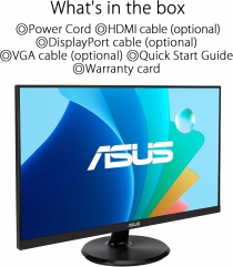 Монітор Asus 27&quot; VA27DQFR D-Sub, HDMI, DP, MM, IPS, 100Hz, 1ms, AdaptiveSync 90LM06H1-B04370
