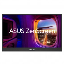 Монітор портативний Asus 15.6" ZenScreen MQ16AHE mHDMI, USB-C, OLED, 1ms, DCI-P3 100%, HDR10, Cover 90LM07SV-B02170