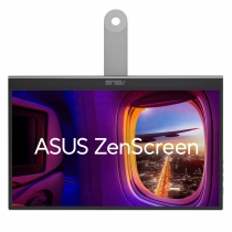 Монітор портативний Asus 15.6" ZenScreen MQ16AHE mHDMI, USB-C, OLED, 1ms, DCI-P3 100%, HDR10, Cover 90LM07SV-B02170