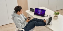 Монітор портативний Asus 17.3" ZenScreen MB17AHG HDMI, 2xUSB-C, Audio, IPS, 144Hz, sRGB 100%, AdaptiveSync, Cover 90LM08PG-B01170