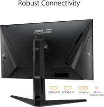 Монітор Asus 27&quot; TUF Gaming VG279QL3A 2xHDMI, DP, MM, IPS, 180Hz, 1ms, sRGB 125%, AdaptiveSync, Pivot, HDR400 90LM09H0-B01170