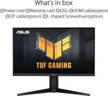 Монітор Asus 27&quot; TUF Gaming VG279QL3A 2xHDMI, DP, MM, IPS, 180Hz, 1ms, sRGB 125%, AdaptiveSync, Pivot, HDR400 90LM09H0-B01170