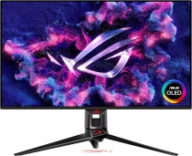 Монітор Asus 31.5" ROG Swift PG32UCDMZ 2xHDMI, DP, USB-C, 3xUSB, QD-OLED, 3840x2160, 240Hz, 0.03ms, DCI-P3 99%, AdaptiveSync, HAS, HDR400 90LM09T0-B01371