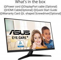 Монітор Asus 27&quot; VY27UQ 2xHDMI, DP, MM, IPS, 3840x2160, sRGB 99%, AdaptiveSync, HDR10 90LM09U3-B01170