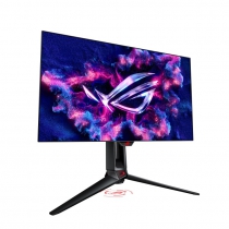 Монітор Asus 26.5&quot; ROG Swift PG27AQDP 2xHDMI, DP, 2xUSB, OLED, 2560x1440, 480Hz, 0.03ms, DCI-P3 99%, AdaptiveSync, Pivot, HDR400 90LM0A20-B01A70