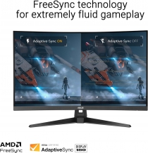 Монітор Asus 31.5&quot; TUF Gaming VG32WQ3B 2xHDMI, DP, MM, VA, 2560x1440, 180Hz, 0.5ms, sRGB 120%, CURVED, AdaptiveSync, HDR10 90LM0AP1-B01171