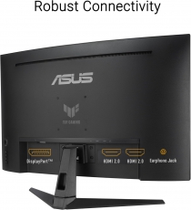 Монітор Asus 31.5&quot; TUF Gaming VG32WQ3B 2xHDMI, DP, MM, VA, 2560x1440, 180Hz, 0.5ms, sRGB 120%, CURVED, AdaptiveSync, HDR10 90LM0AP1-B01171