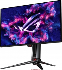 Монітор Asus 26.5" ROG Swift PG27UCDM 2xHDMI, DP, USB-C, 3xUSB, QD-OLED, 3840x2160, 240Hz, 0.03ms, DCI-P3 99%, FreeSync, Pivot, HDR400 90LM0B30-B01971