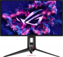 Монітор Asus 26.5" ROG Swift PG27UCDM 2xHDMI, DP, USB-C, 3xUSB, QD-OLED, 3840x2160, 240Hz, 0.03ms, DCI-P3 99%, FreeSync, Pivot, HDR400 90LM0B30-B01971