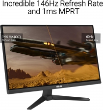 Монітор Asus 23.8&quot; TUF Gaming VG249QE5A HDMI, DP, MM, IPS, 146Hz, 1ms, sRGB 125%, AdaptiveSync 90LM0BH0-B01171