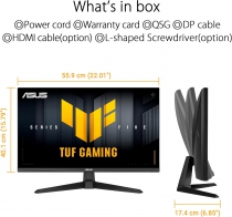 Монитор Asus 24.5&quot; TUF Gaming VG259Q5A 2xHDMI, DP, MM, IPS, 200Hz, 0.3ms, sRGB 99%, AdaptiveSync 90LM0BL1-B01O71