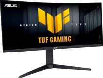 Монітор Asus 34&quot; TUF Gaming VG34WQML5A 2xHDMI, 2xDP, 3xUSB, MM, VA, 3440x1440, 21:9, 250Hz, 0.5ms, sRGB 130%, CURVED, AdaptiveSync, HAS, HDR400 90LM0BP1-B01E71