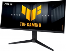 Монітор Asus 34&quot; TUF Gaming VG34WQML5A 2xHDMI, 2xDP, 3xUSB, MM, VA, 3440x1440, 21:9, 250Hz, 0.5ms, sRGB 130%, CURVED, AdaptiveSync, HAS, HDR400 90LM0BP1-B01E71