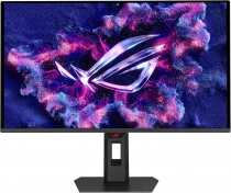 Монітор Asus 26.5&quot; ROG Strix XG27AQDPG 2xHDMI, DP, 2xUSB, QD-OLED, 2560x1440, 500Hz, 0.03ms, DCI-P3 99%, AdaptiveSync, Pivot, HDR500 90LM0C50-B01971