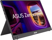 Монитор портативный Asus 16" ZenScreen MB16FC mHDMI, 2xUSB-C, Audio, IPS, 1920x1200, 16:10, 75Hz, Cover 90LM0CB1-B01N71