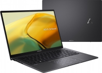 Ноутбук ASUS Zenbook 14 UM3402YA-KP751 14" WQXGA IPS, AMD R5-7430U, 16GB, F1TB, UMA, NoOS, Черный 90NB0W95-M01C20