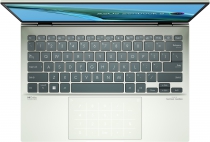 Ноутбук ASUS Zenbook S UM5302TA-LV523W 13.3 2.8K OLED/AMD R5-6600U/16/512F/int/W11/Celadon 90NB0WA4-M00SS0