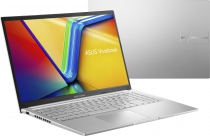 Ноутбук ASUS Vivobook 15 M1502YA-BQ161 15.6" FHD IPS, AMD R7-7730U, 16GB, F512GB, UMA, NoOS, Серебристый 90NB0X22-M00AH0
