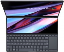 Ноутбук ASUS Zenbook Pro 14 Duo UX8402ZE-M3165W 14.5" 2.8K OLED Touch, Intel i7-12700H, 32GB, F1TB, NVD3050Ti-4, Win11, Черный 90NB0X82-M00A20
