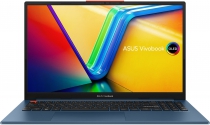 Ноутбук ASUS Vivobook S 15 K5504VA-MA377 15.6" 2.8K OLED, Intel i9-13900H, 16GB, F1TB, UMA, NoOS, Голубой 90NB0ZK1-M00N70