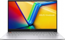 Ноутбук ASUS Vivobook S 15 K5504VA-MA391 15.6" 2.8K OLED, Intel i5-13500H, 16GB, F512GB, UMA, NoOS, Серебристый 90NB0ZK3-M00NN0