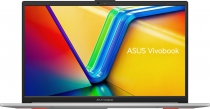 Ноутбук ASUS Vivobook Go 15 E1504FA-BQ1105 15.6&quot; FHD IPS, AMD R3-7320U, 16GB, F512GB, UMA, NoOS, Серебристый 90NB0ZR1-M01YF0