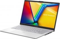 Ноутбук ASUS Vivobook GO E1504GA-BQ115 15.6" FHD IPS, Intel i3-N305, 8GB, F512GB, UMA, NoOS, Серебристый 90NB0ZT1-M004E0