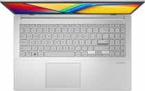 Ноутбук ASUS Vivobook GO E1504GA-BQ115 15.6" FHD IPS, Intel i3-N305, 8GB, F512GB, UMA, NoOS, Серебристый 90NB0ZT1-M004E0