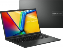 Ноутбук ASUS Vivobook GO E1504GA-BQ114 15.6" FHD IPS, Intel i3-N305, 8GB, F512GB, UMA, noOS, Черный 90NB0ZT2-M004D0